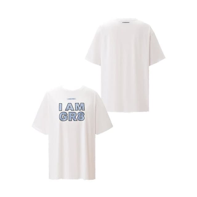 アイドル LESSERAFIM GR8 COLLABORATION T-SHIRT XL GR8 COLLABORATION S/S T-SHIRT | GR8
