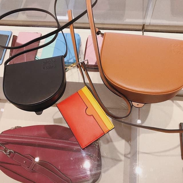 Loewe heel discount mini bag 开箱