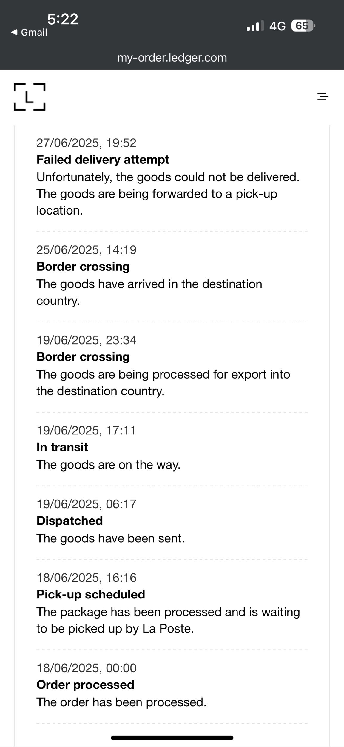 請益Ledger冷錢包運送問題- 區塊鏈板| Dcard