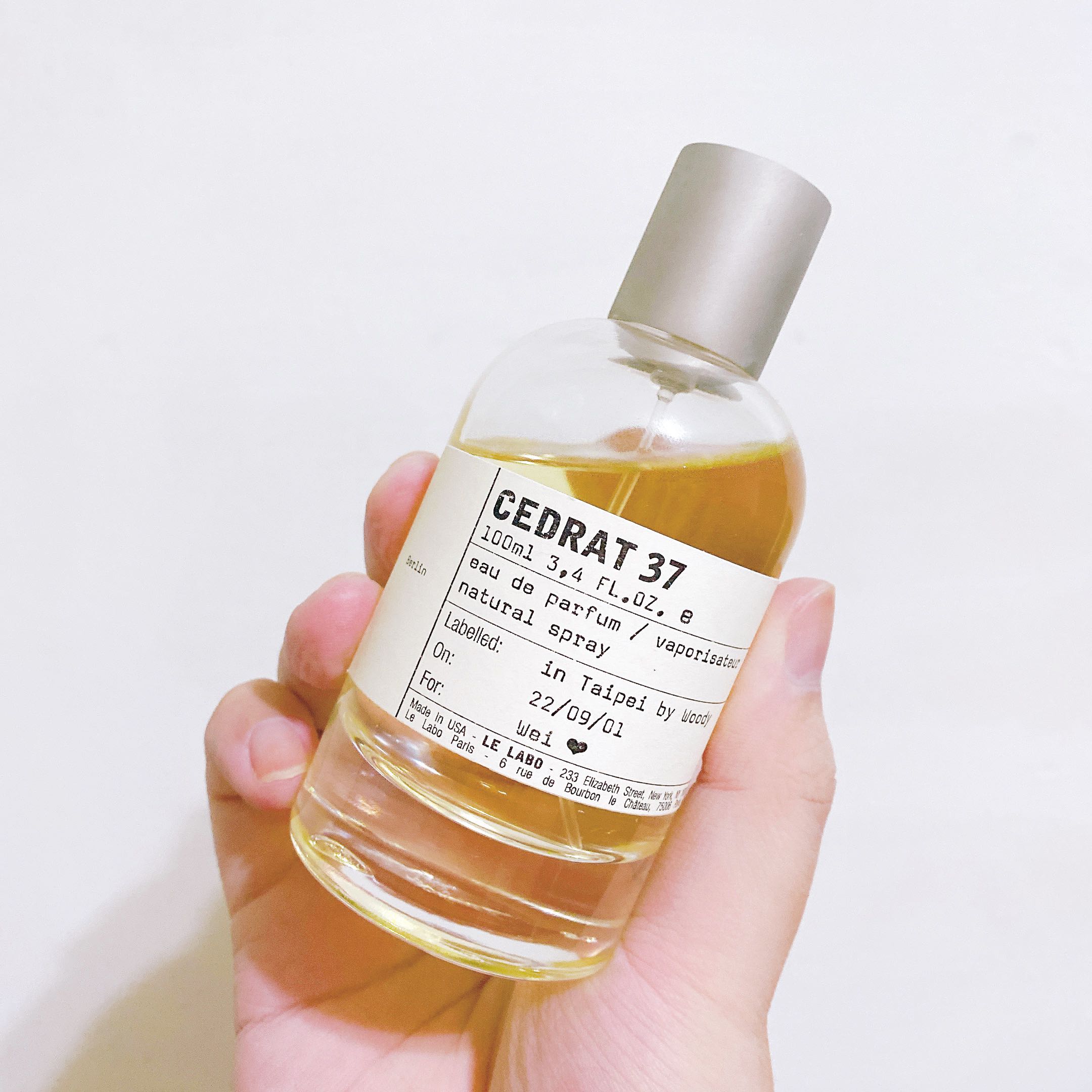 夏天無腦好選擇Le Labo Cedrat 37 柏林- 香氛板| Dcard