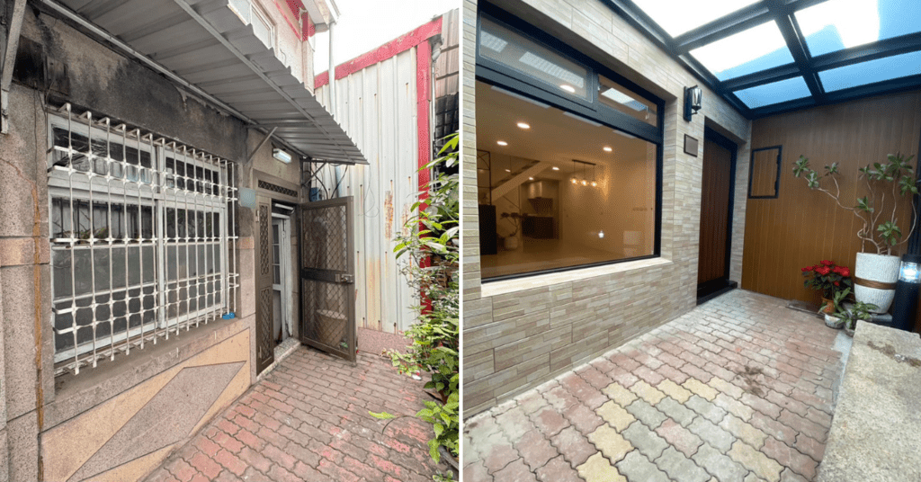 #分享 40年透天老屋翻新完工啦!樓梯後移格局變方正、二樓打通變大主臥 - 購屋板 | Dcard