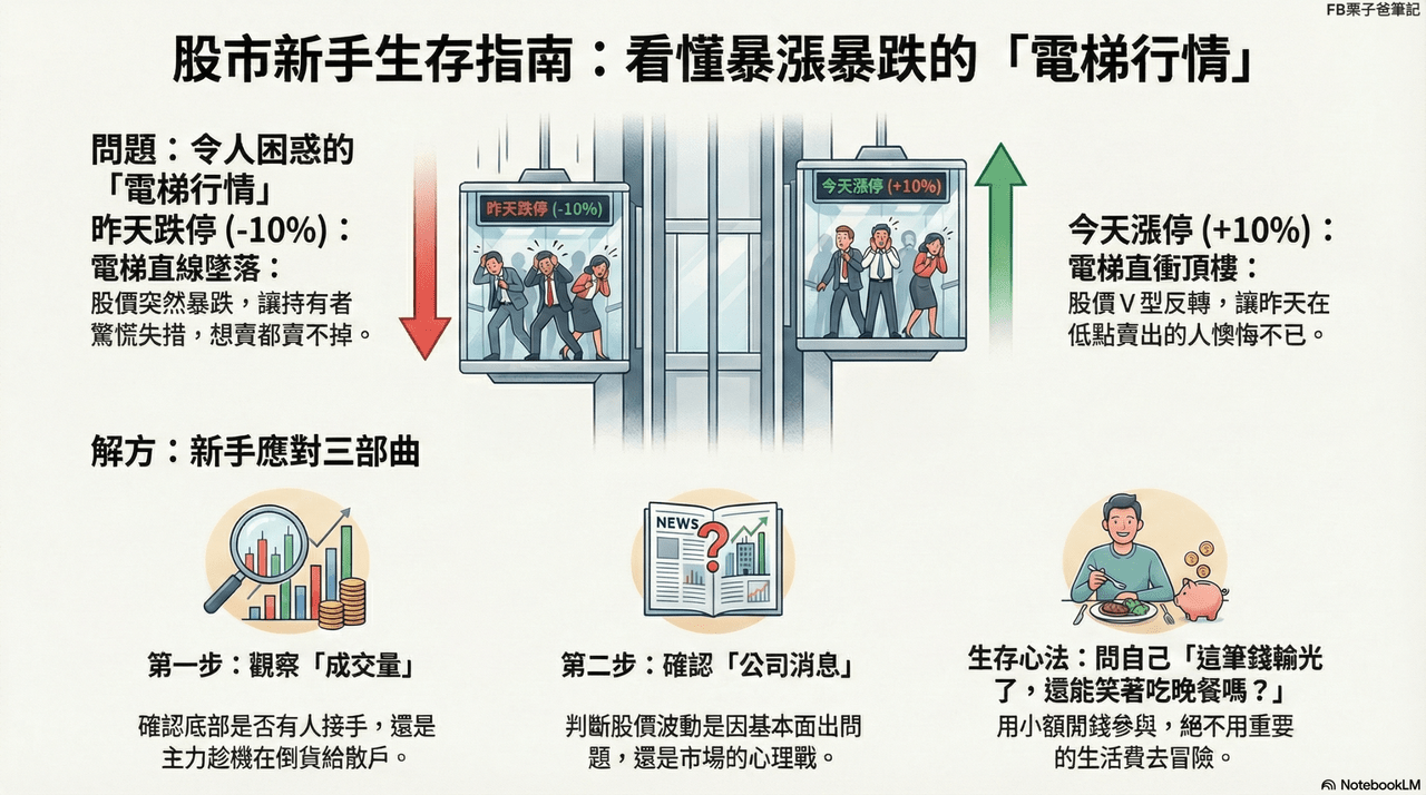 新手心態】昨天跌停、今天漲停？被股市「大怒神」甩來甩去！？🎢 - 理財板| Dcard