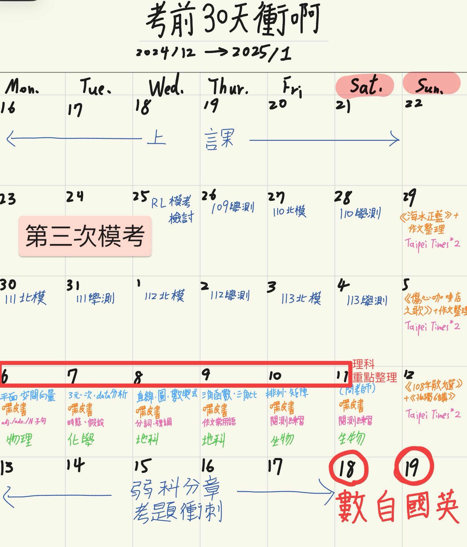心得🉐得勝者114學測重考60級分上岸分享- 重考板| Dcard