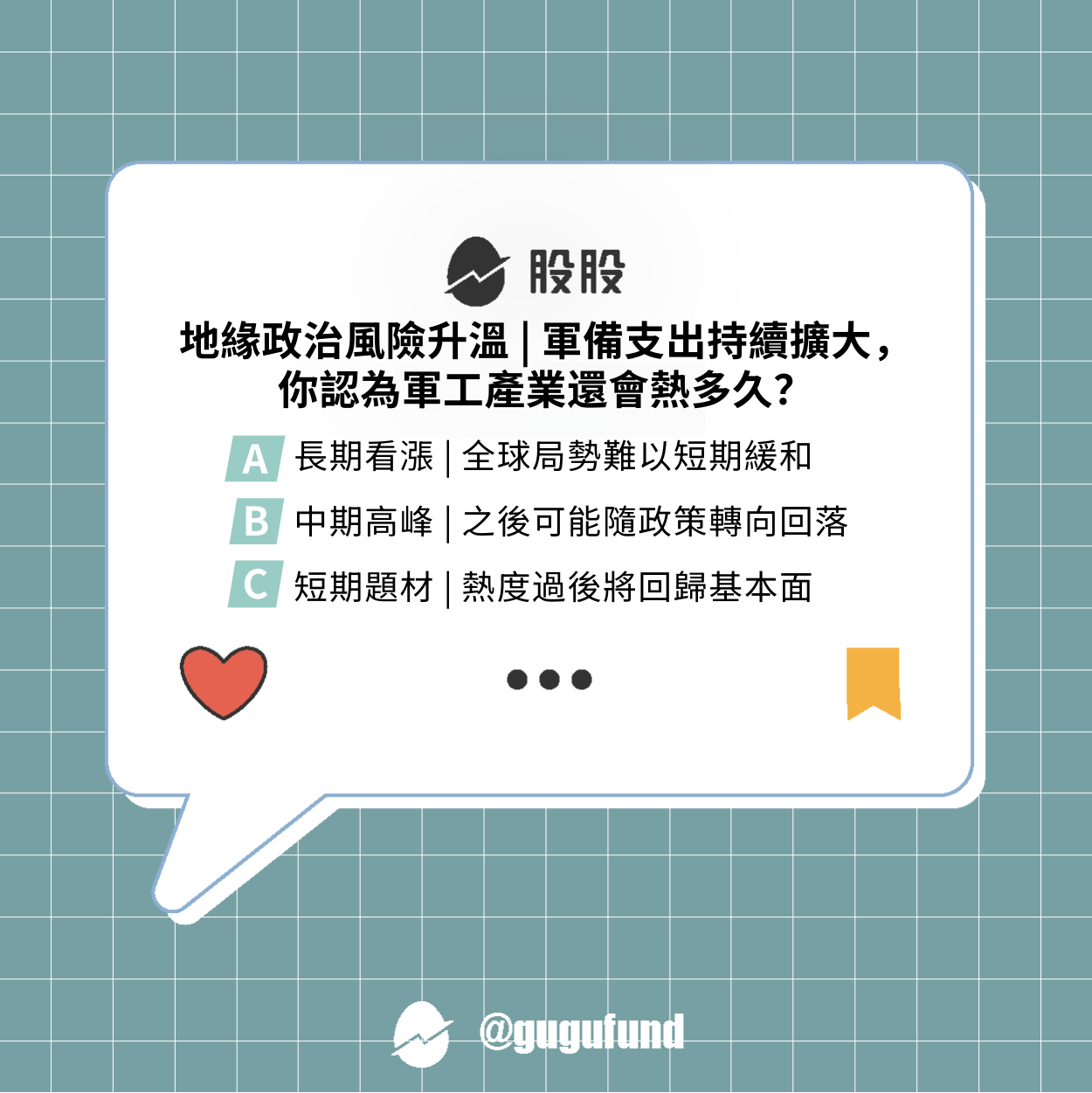 軍工概念股再掀熱潮！地緣政治下的投資機會來了？ - 股股知識庫(@gugufund) | Dcard