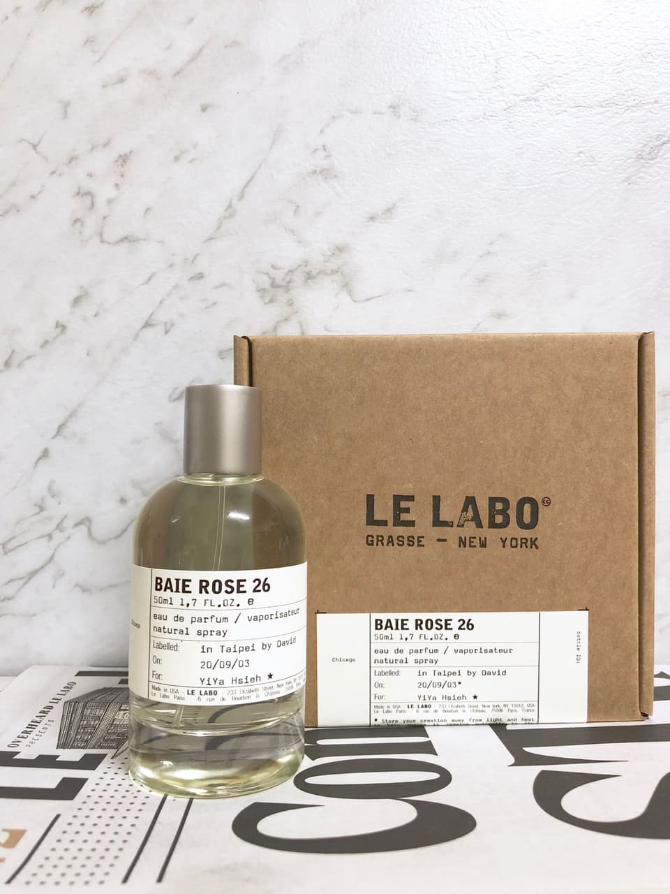 Le Labo Baie Rose 26 ベローズ 26 50 mL EDP - ユニセックス