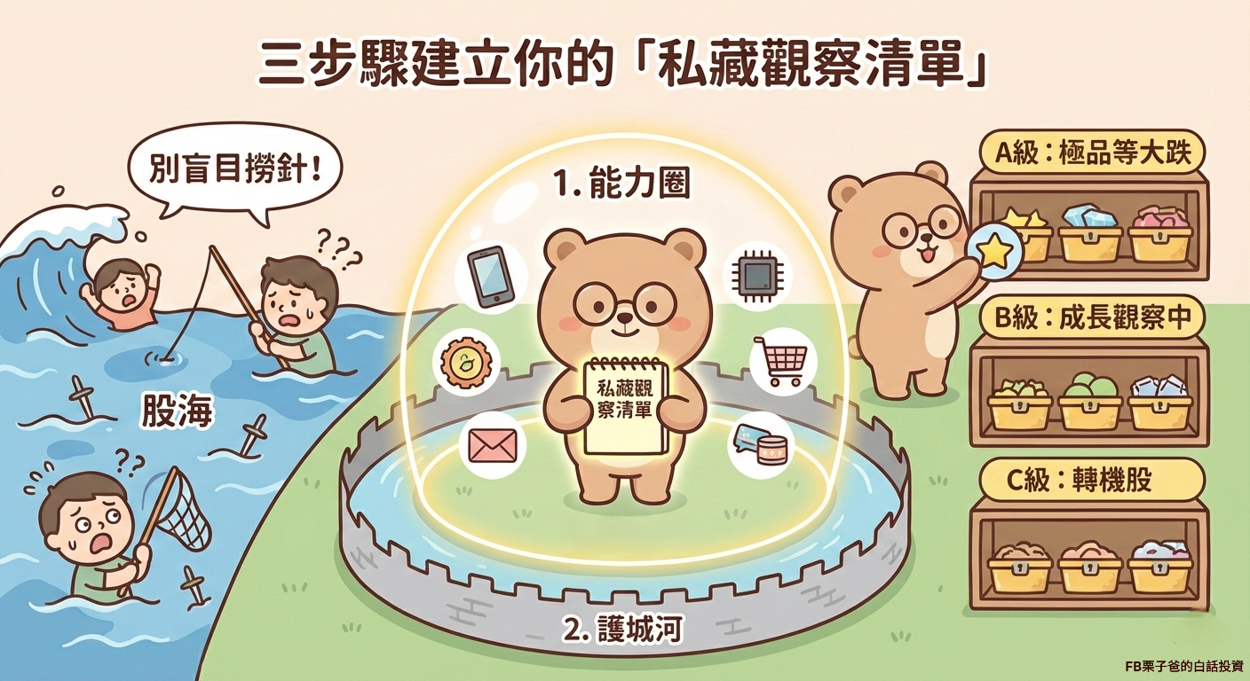 別在股海裡盲目撈針！三步驟建立你的「私藏觀察清單」】 - 理財板| Dcard