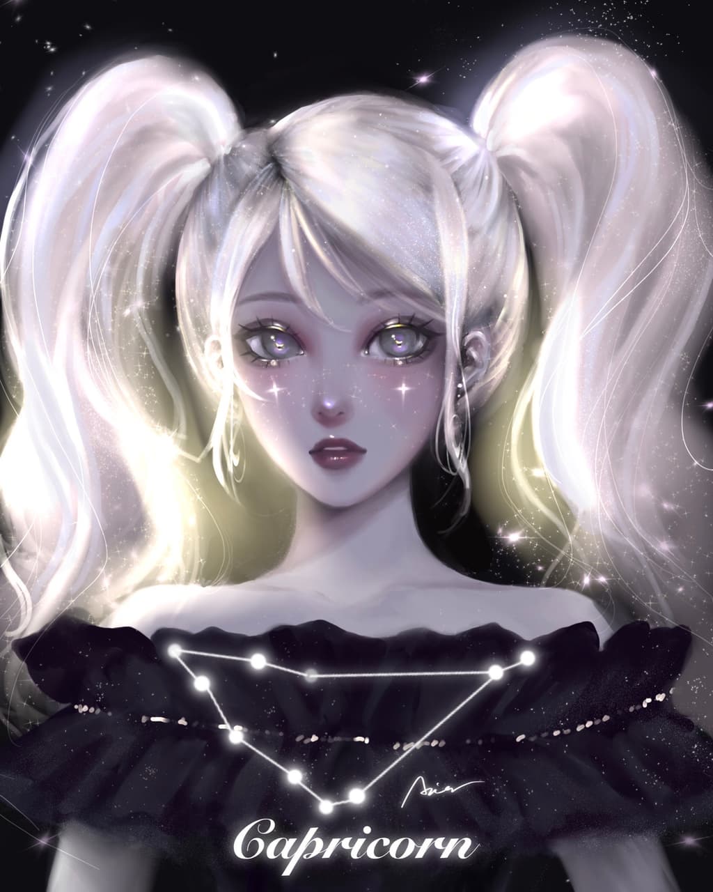 || 𝐂𝐚𝐩𝐫𝐢𝐜𝐨𝐫𝐧 ♑︎ ︎|| 摩羯座 十二星座系列 - 插畫板 | Dcard