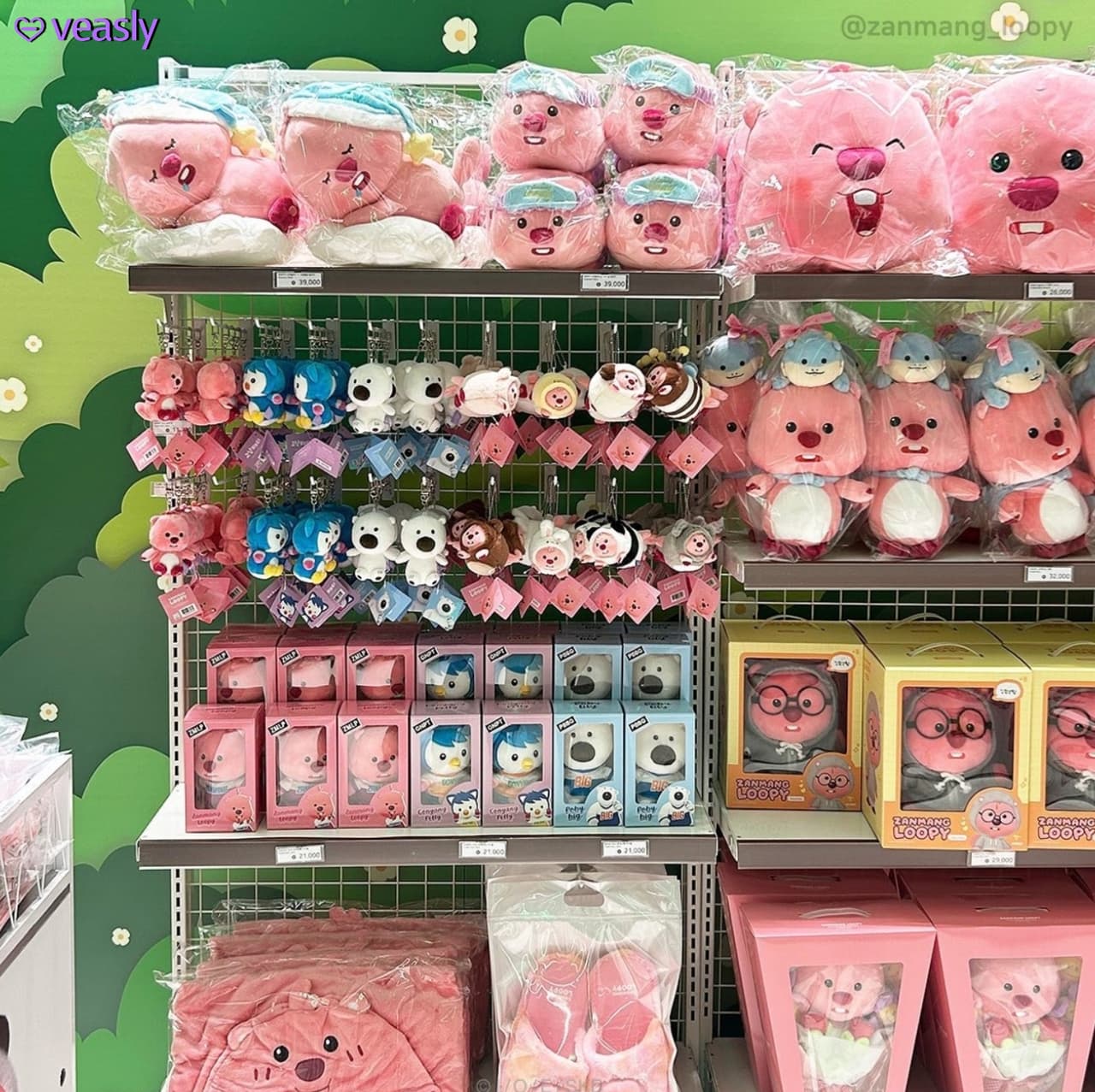 Loopy可愛動物快閃店開始啦~😍 - veasly韓國代購平台 (@leihaibinduo) | Dcard