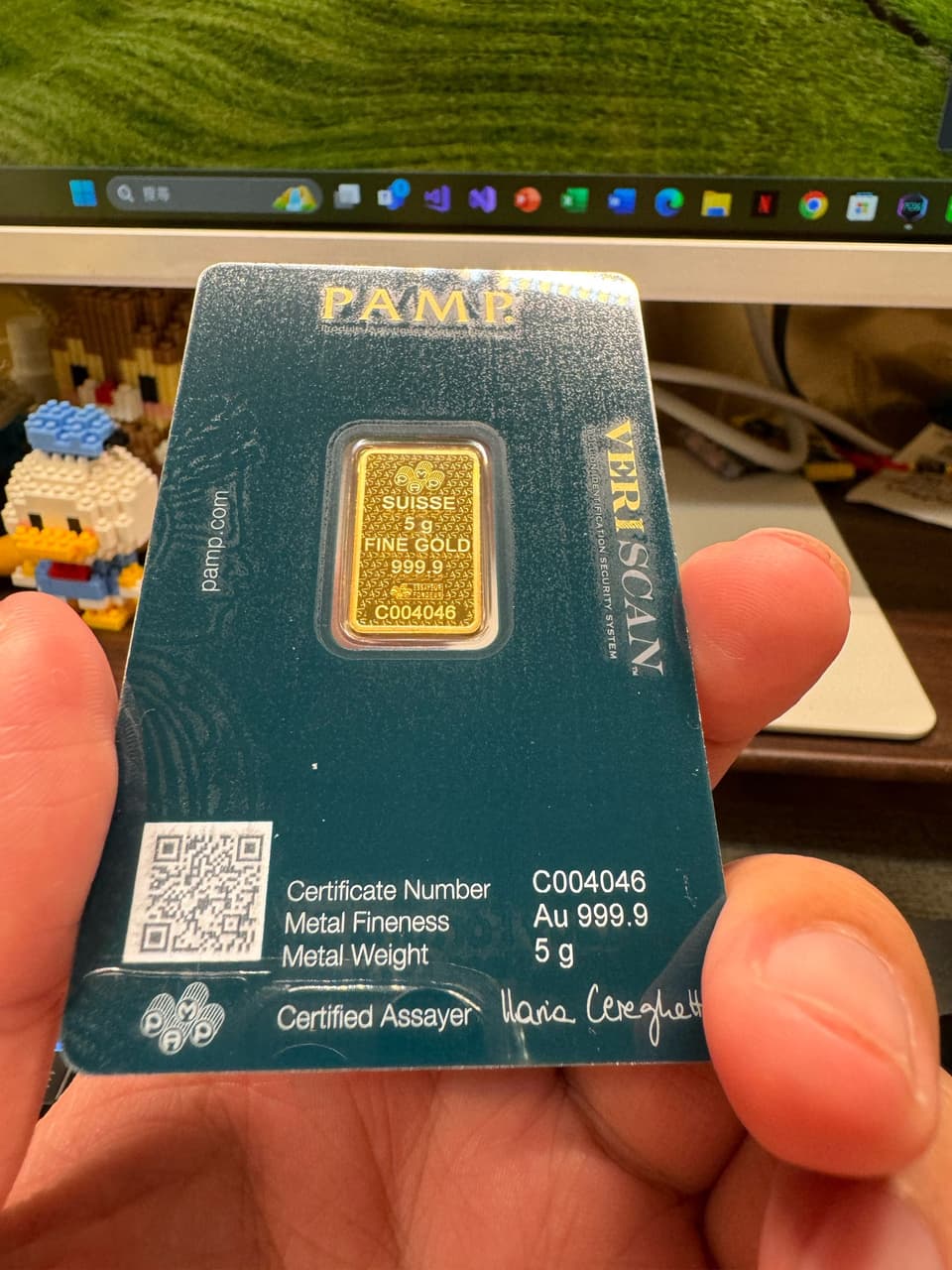 分享PAMP財富女神45週年紀念金條- 珠寶飾品板| Dcard
