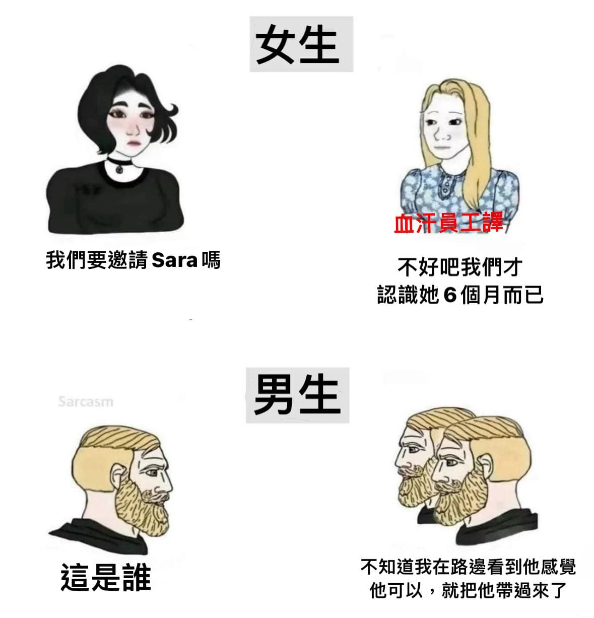 #翻譯 男生:新朋友Get - 梗圖板 | Dcard