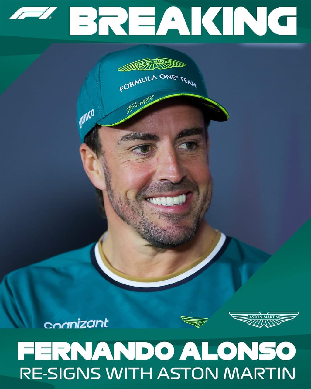 #新聞 Breaking：Fernando Alonso續約馬丁 - F1板 | Dcard