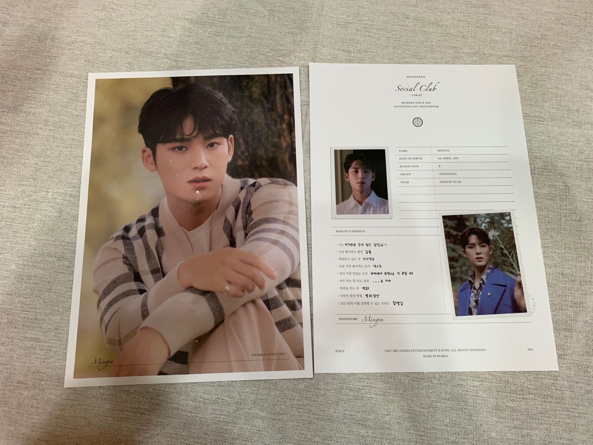 分享#開箱SEVENTEEN- PHOTOBOOK 'SOCIAL CLUB : CARAT' 寫真書 - 追星