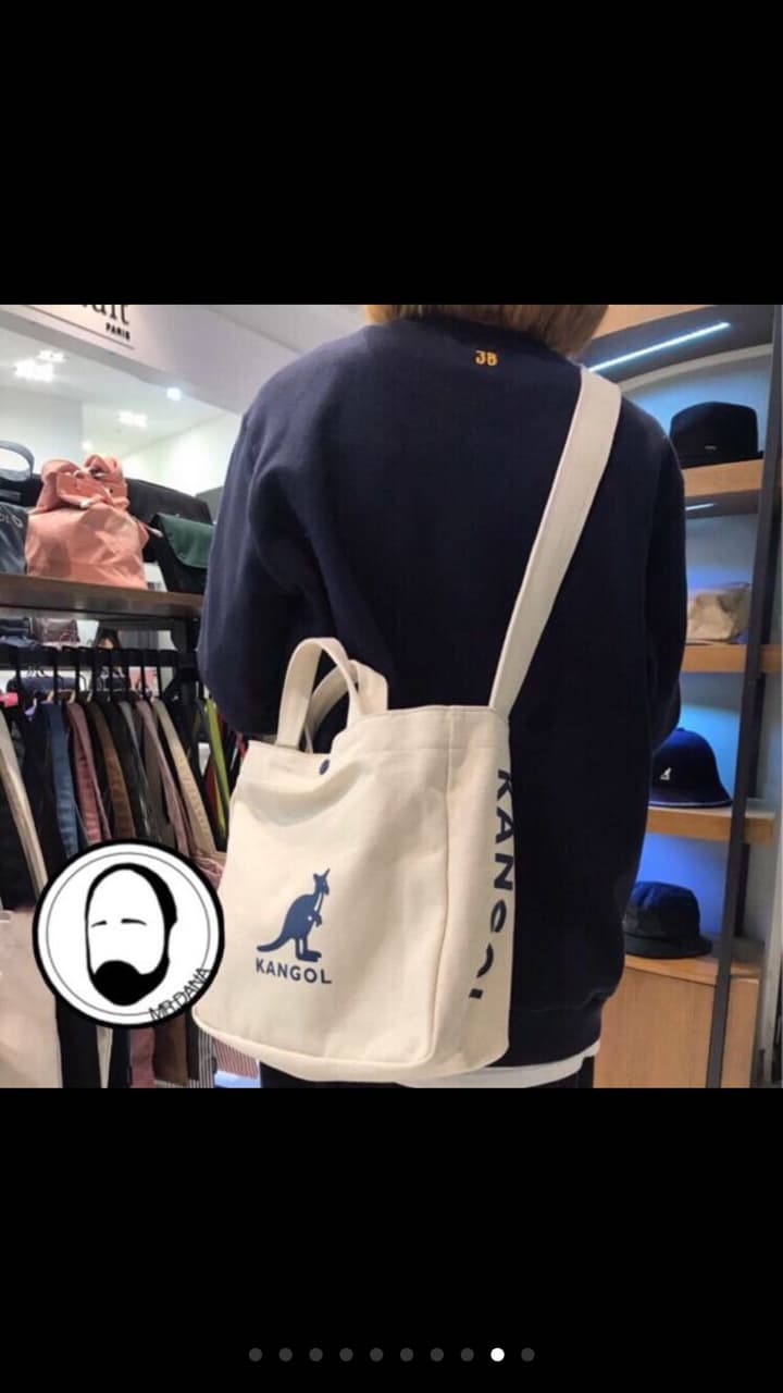 Kangol帆布包抉擇 內有選手 網路購物板 Dcard