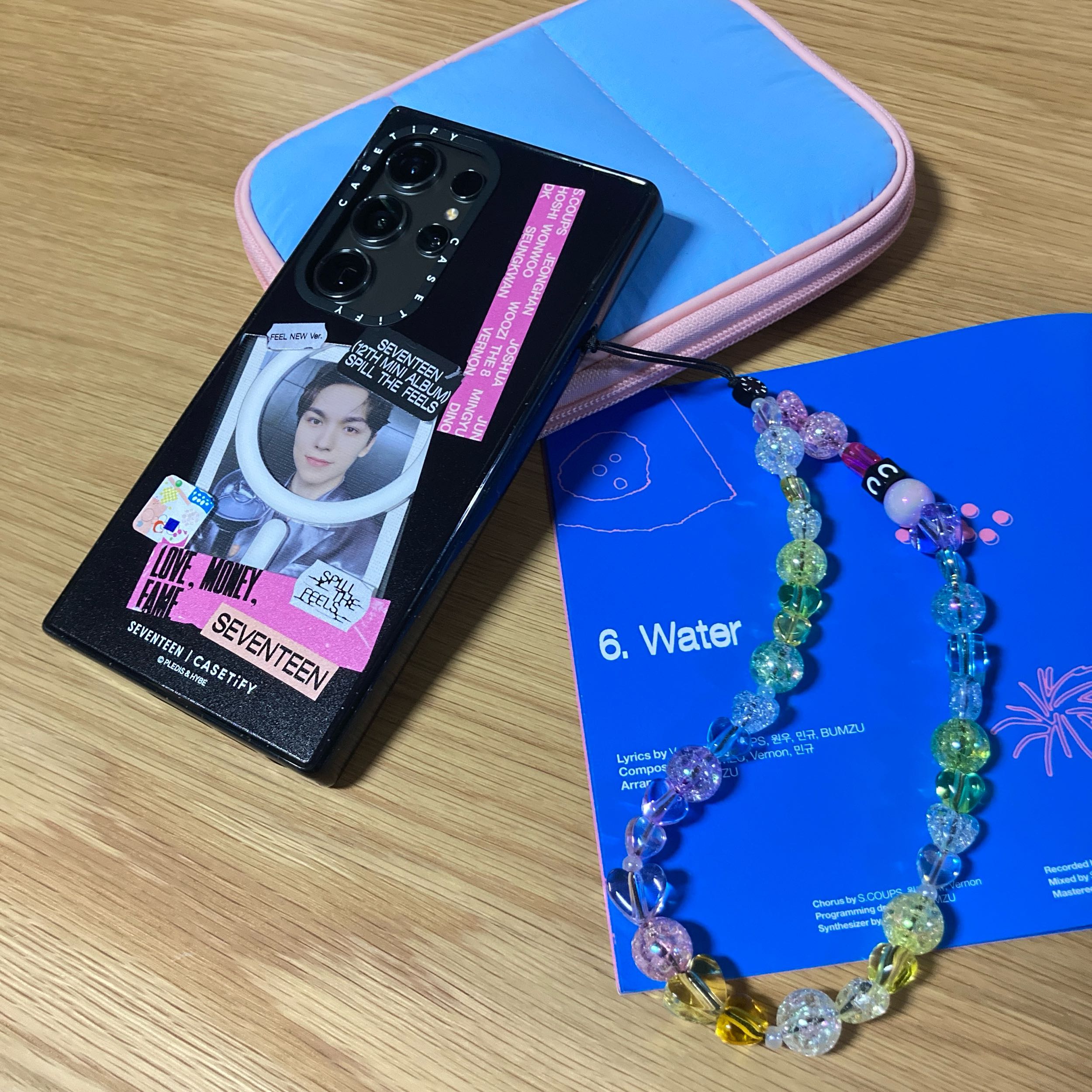 開箱CASETiFYXSEVENTEEN聯名手機殼DIY＋吊飾開箱- SEVENTEEN板