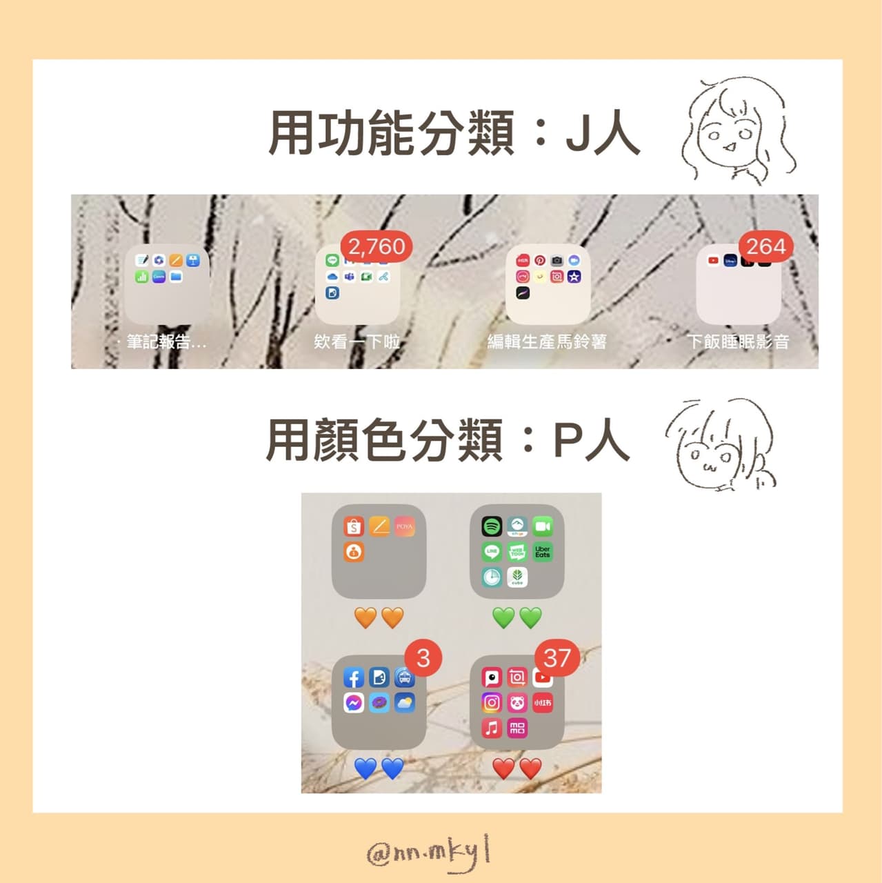 一秒分辨J人跟P人 - 艾尼 (@nn.mkyl) | Dcard