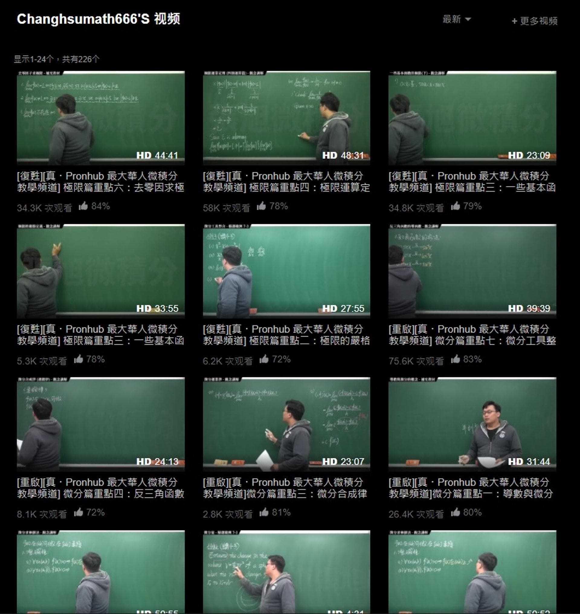 數學名師在Pornhub教微積分..年賺750萬？ - 有趣板| Dcard