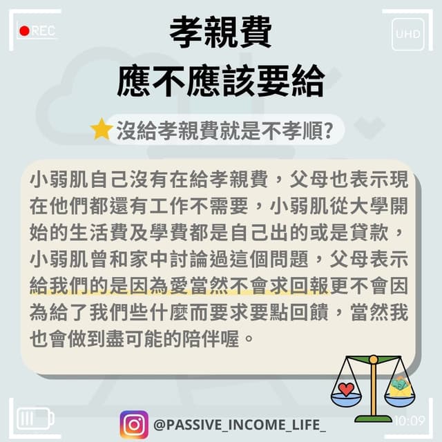 孝親費應該要給嗎？沒給就是不孝順？ - 弱弱的便宜機票分享ING (@starklife) | Dcard