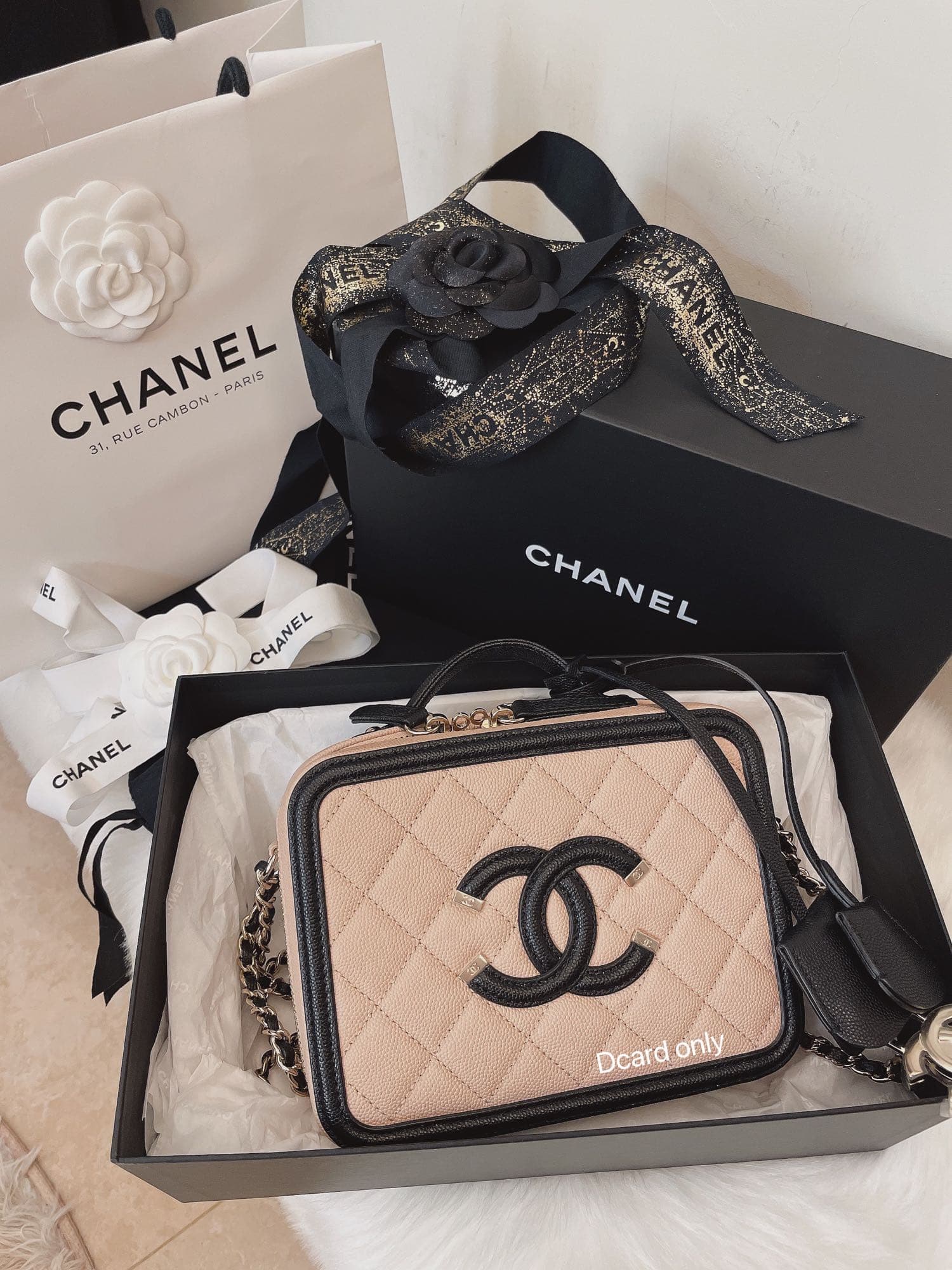 Chanel vanity best sale case 18cm