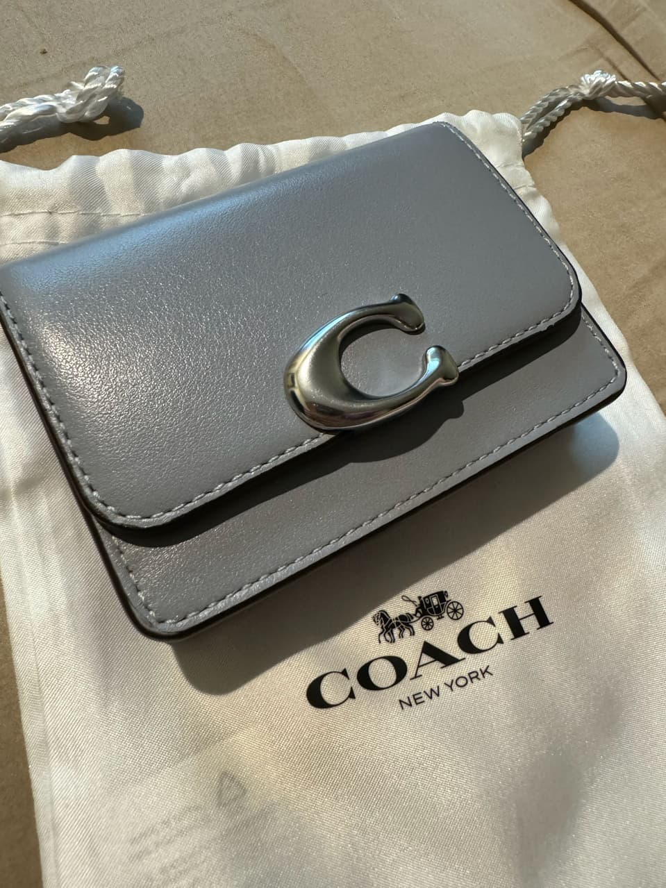 開箱Coach 卡夾包開箱實用推薦 - 精品板 | Dcard