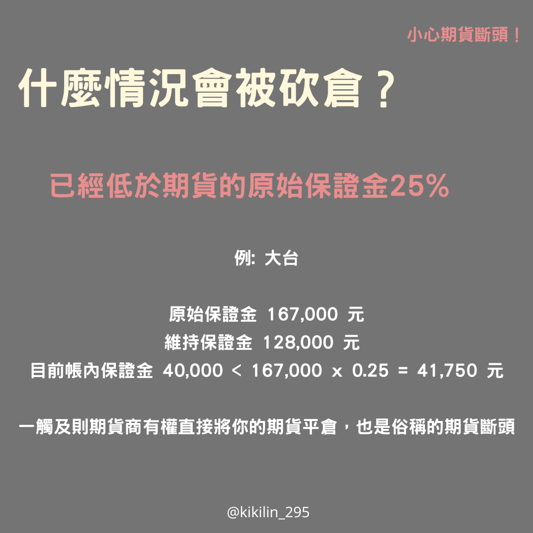 新手補給站2) 期貨保證金是什麼? 期貨/選擇權- 金融板| Dcard