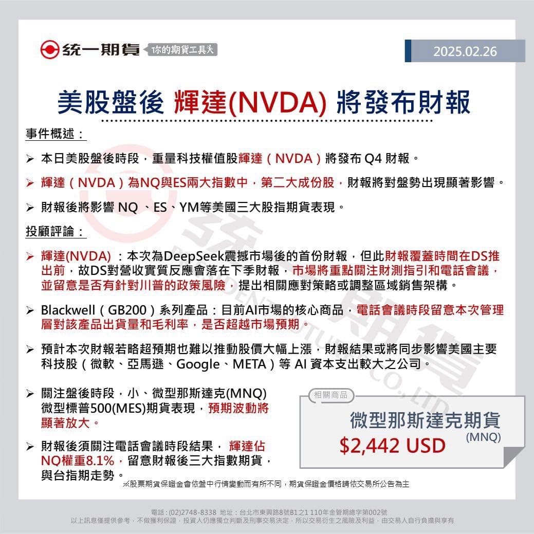 分享美股盤後05:00 輝達NVDA將發布財報- 股票板| Dcard