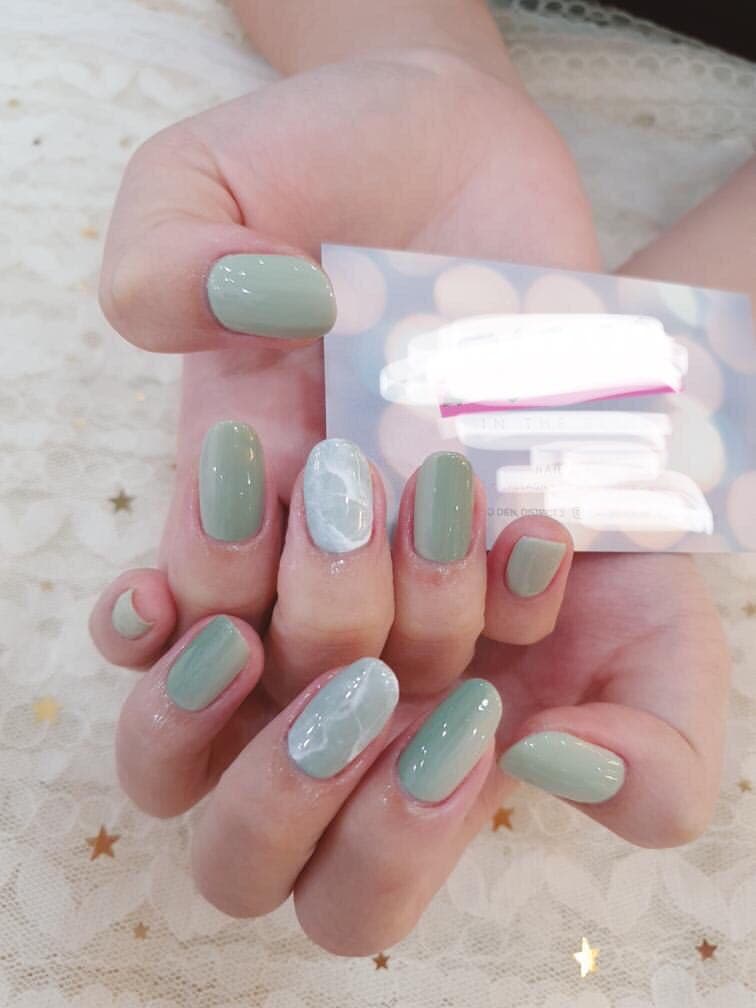 Sage Green Acrylics 