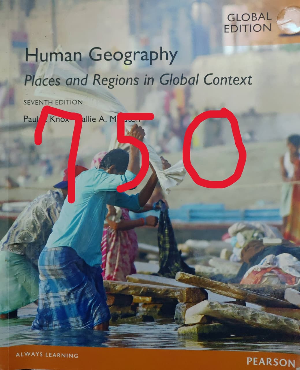 出清 Human Geography Places and Regions in Global Context 文化大學二手物交流板