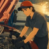 深夜修車工