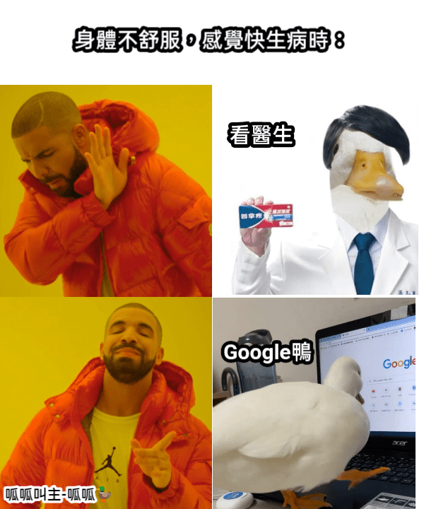 Google鴨🦆 - 梗圖板 | Dcard