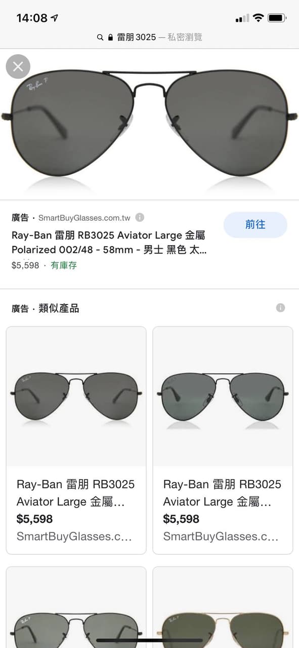 偏光太陽鏡 SmartBuyGlasses