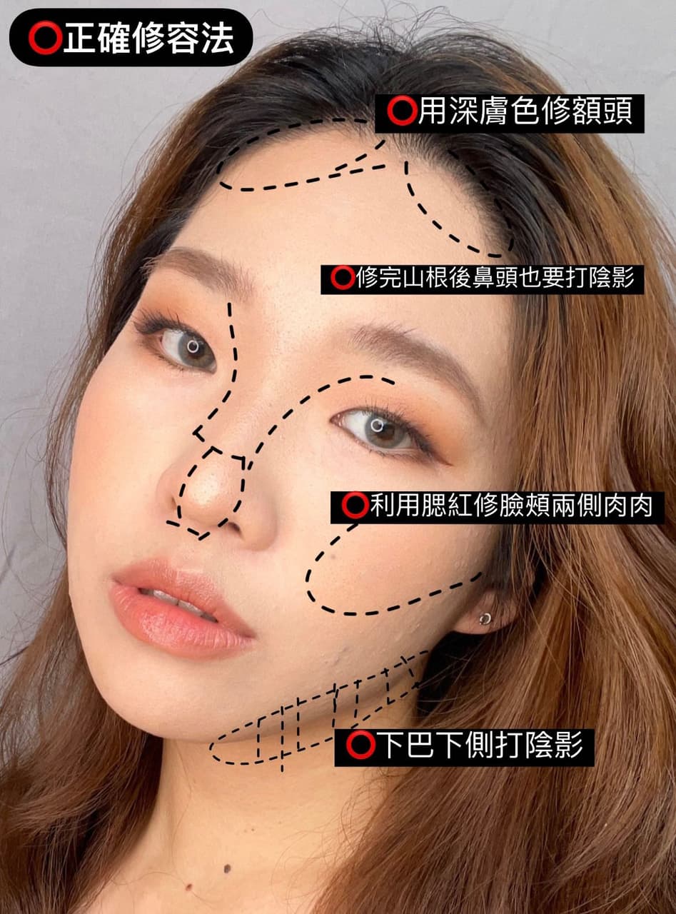 修容到底重不重要⁉️ 簡單日常修容教學 #過年武林 - 美妝板 | Dcard