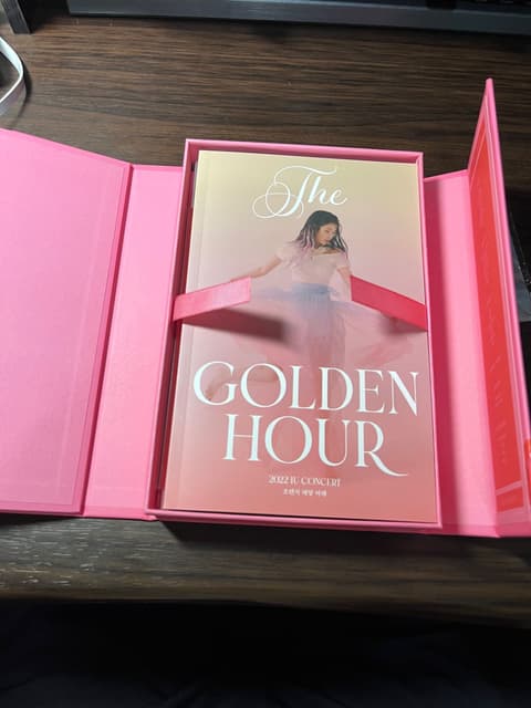 開箱The Golden Hour DVD開箱！ - IUAENA板| Dcard