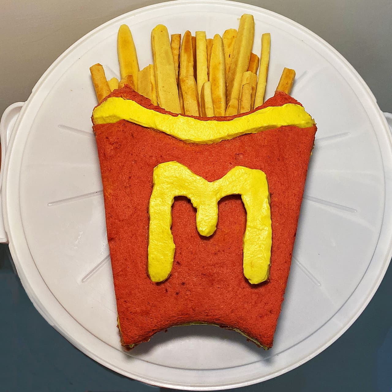 🍟薯條蛋糕！像嗎？ - 美食板 | Dcard