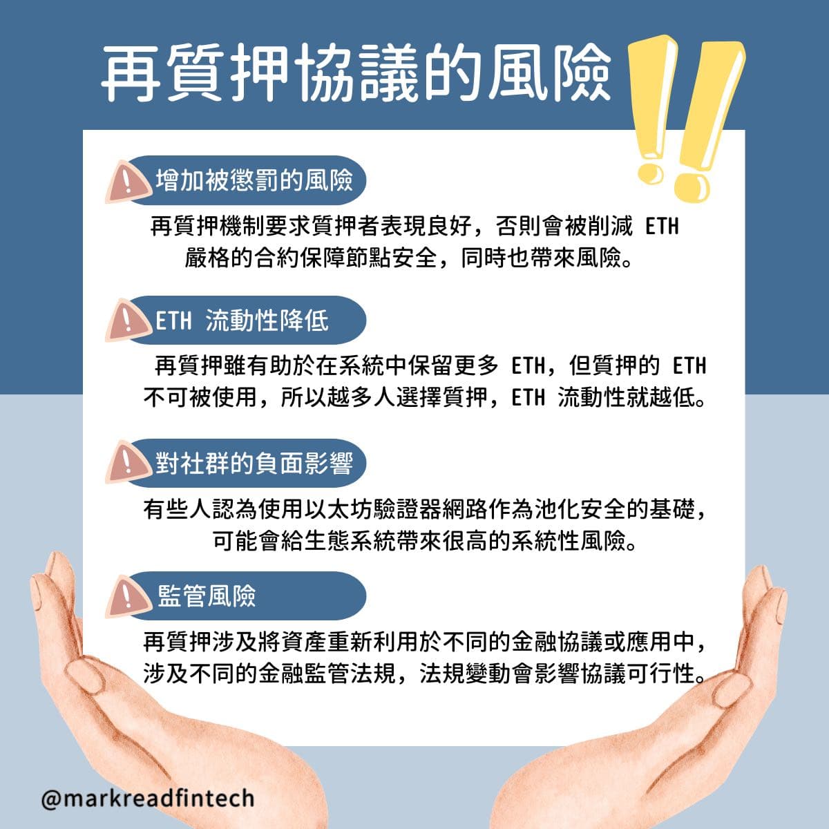 💲幣圈熱點知識報你知：再質押協議- 馬克解讀金融科技(@markreadfintech) | Dcard