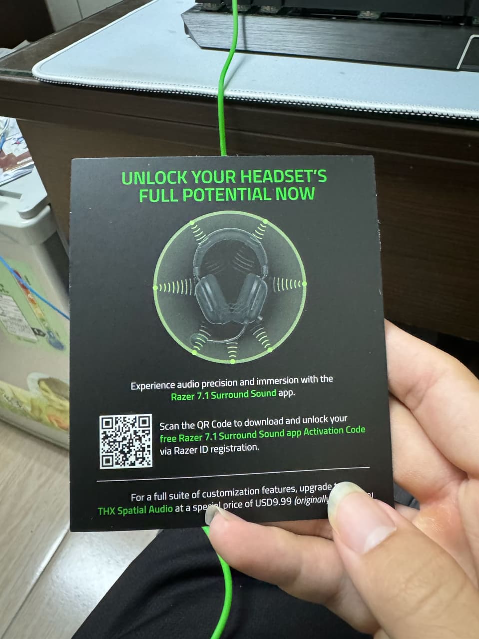 Razer 7 1 3c dcard