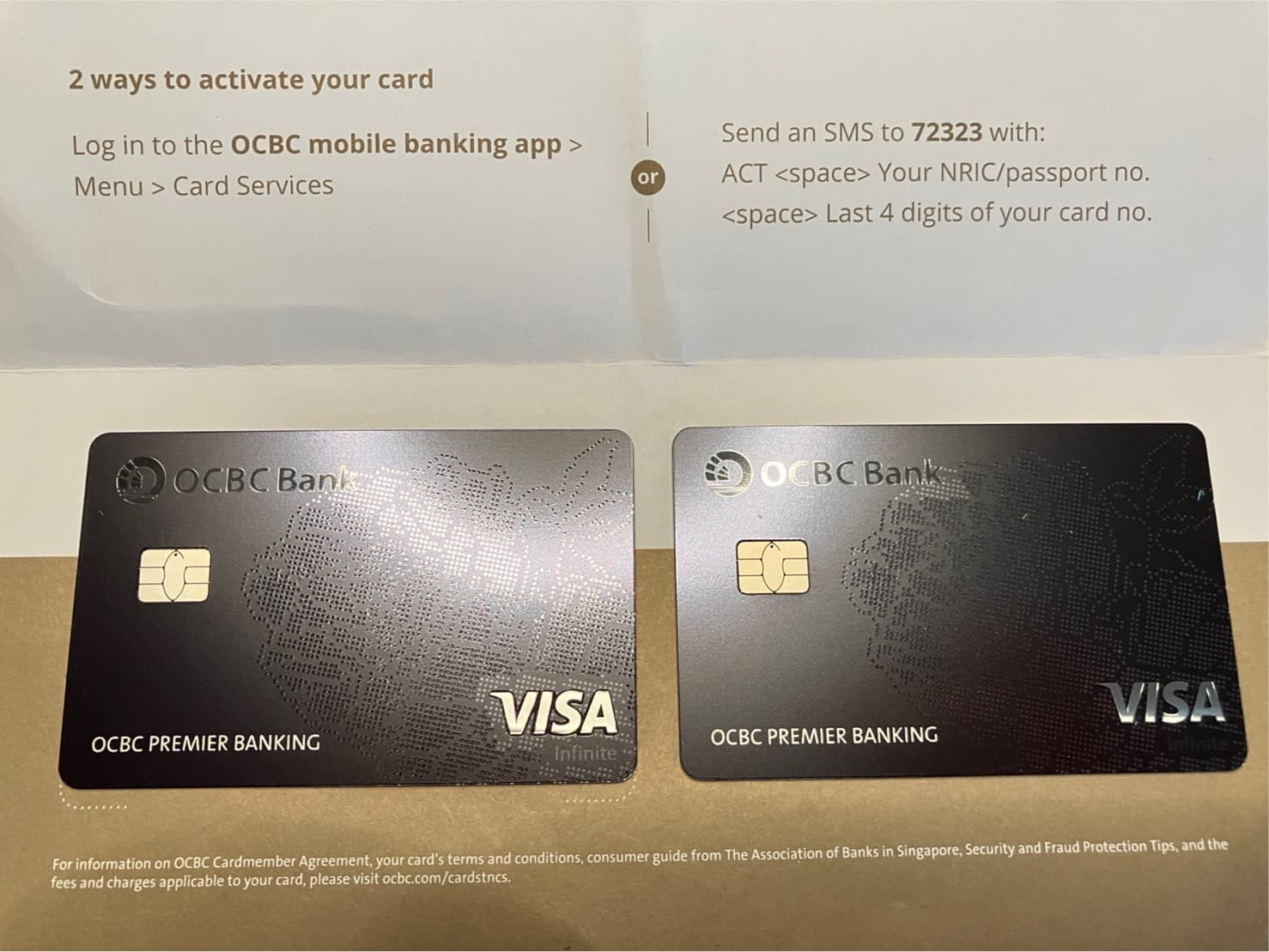 心得OCBC Premier Visa無限卡核卡- 信用卡板| Dcard