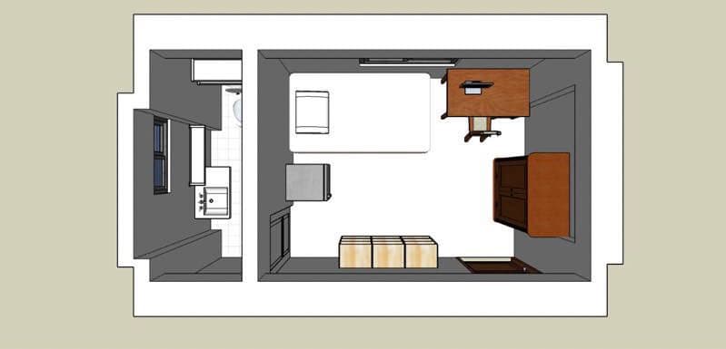 #招租 台中北區套房出租/電費1度3.8元/近中科大，一中商圈/看房免任何費用 - Image 4