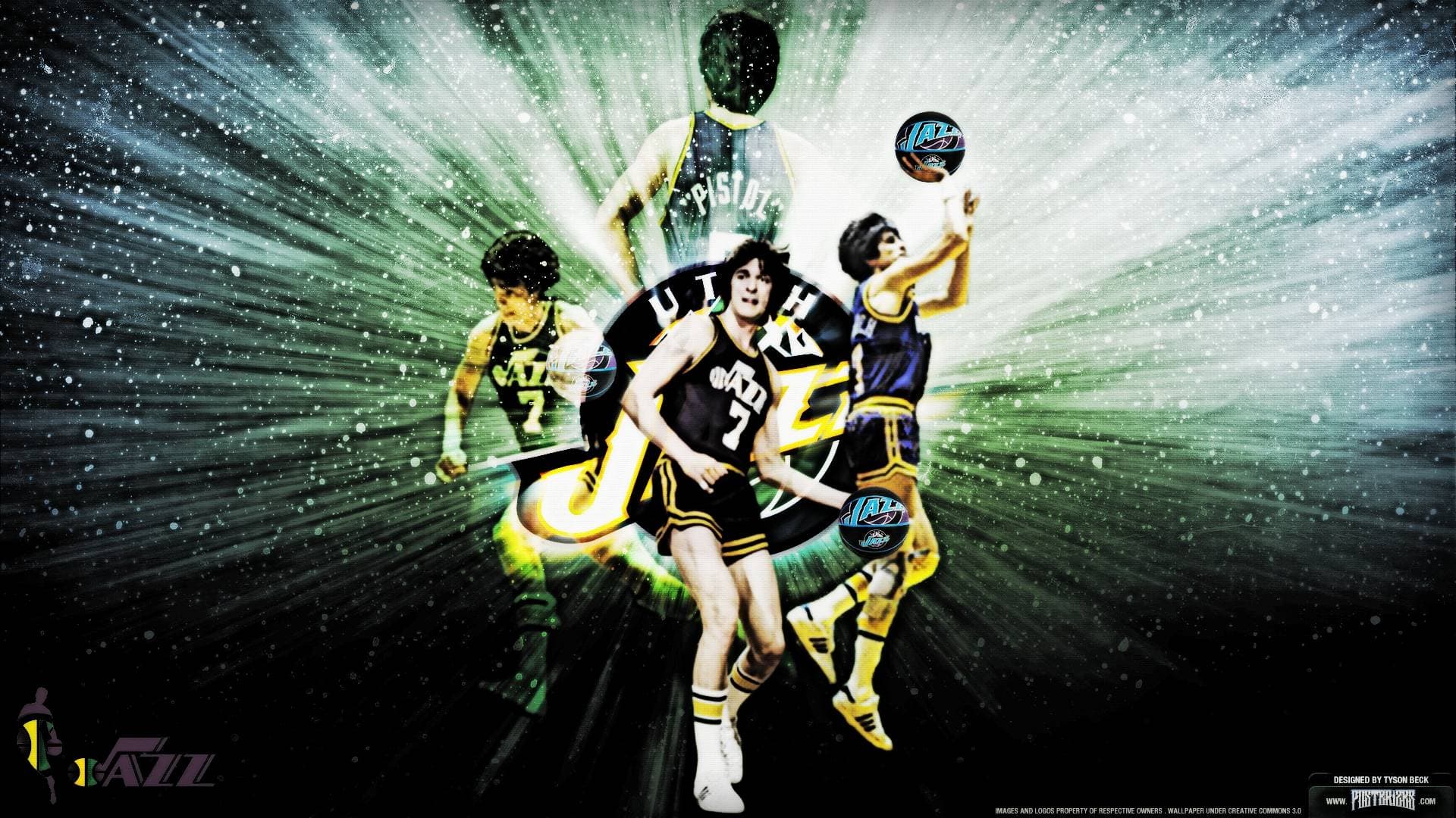 籃球NBA鹽湖城猶他爵士隊-復古球星專欄-Pistol-Pete  Maravich(這是我在台灣藍調-猶他爵士隊粉絲討論天地所po的文章可以分享轉載，但請註明出處喔) - 運動板|