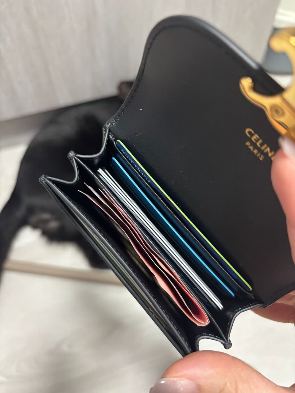 #開箱 #分享 Celine小零錢包 - 精品板 | Dcard