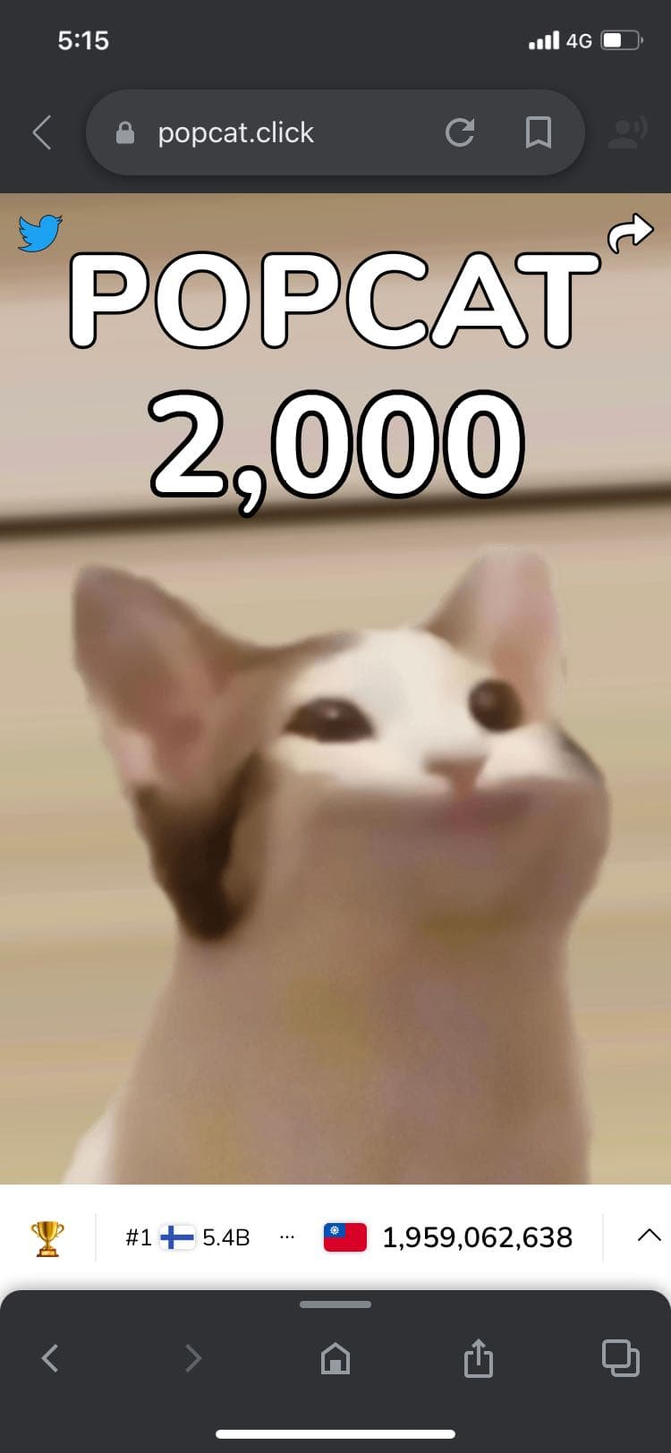 POPCAT點擊大賽😍 - 暈船女巫🧙‍♀️ (@kaspermichael10) | Dcard