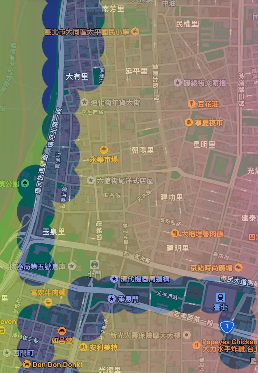 Google Map 時間軸說我去開房間 - 感情板 | Dcard