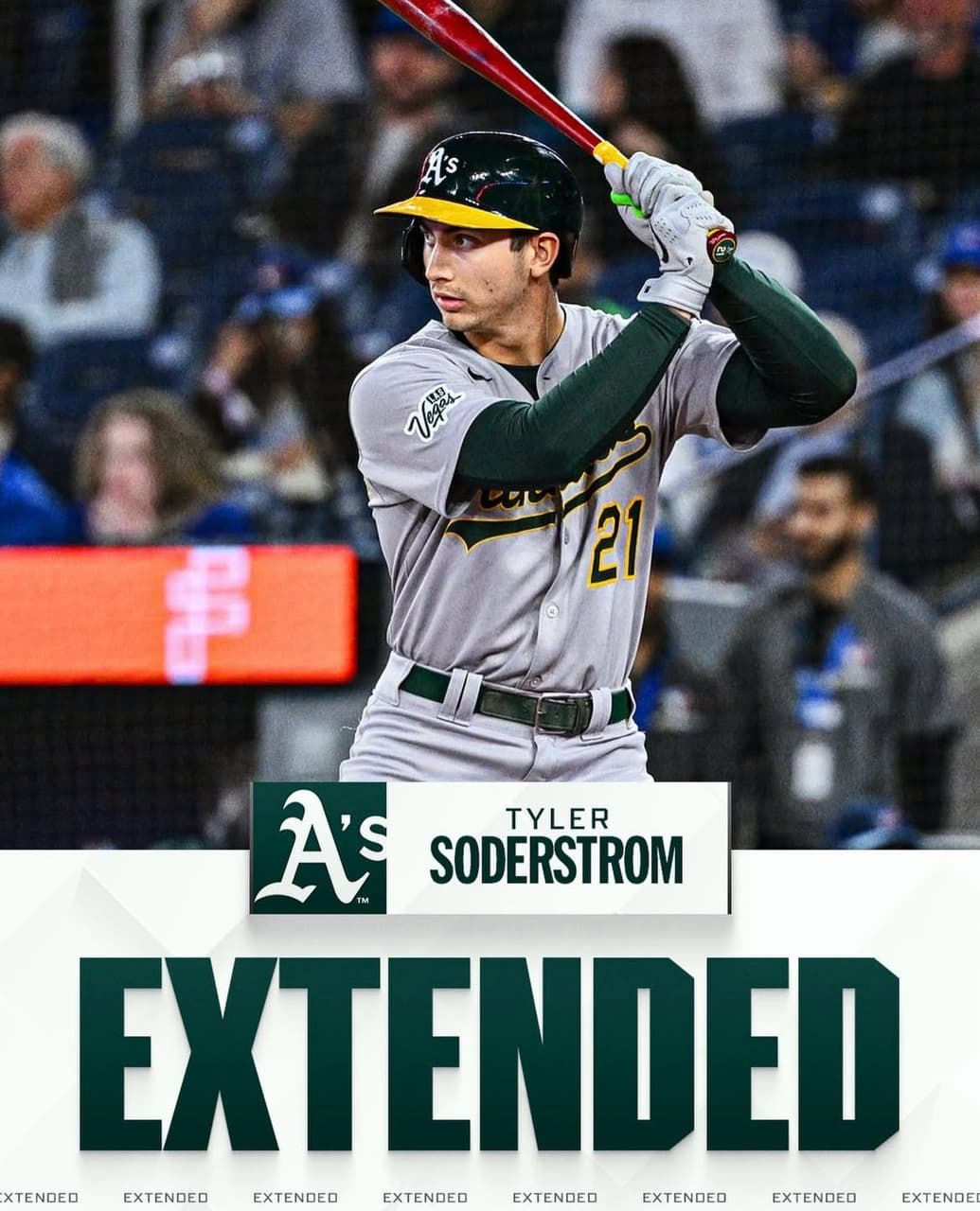 Soderstrom #討論 運動家隊 Tyler Soderstrom 和球隊延長續約(7 年 8600 萬美元+第八年的球隊選擇權) - MLB板 | Dcard