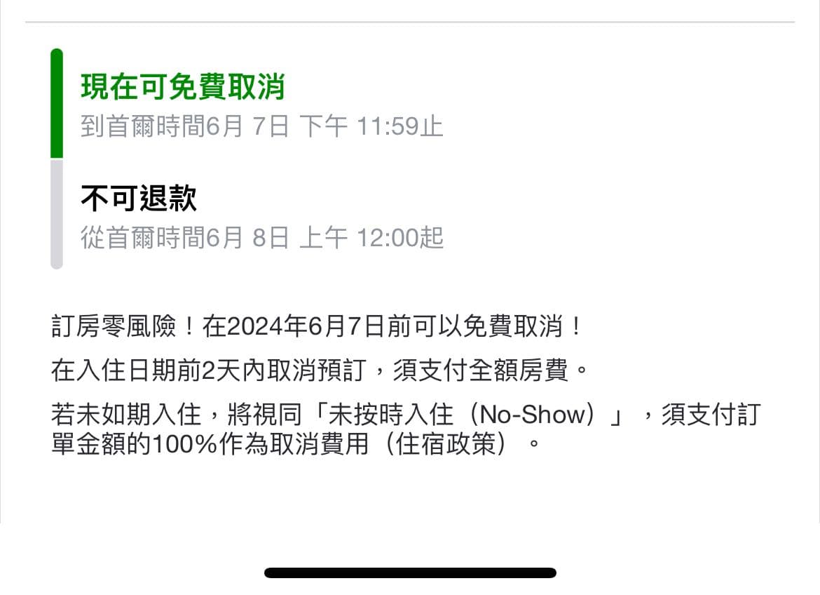 請益Agoda的免費取消真的免費嗎？ - 旅遊板| Dcard