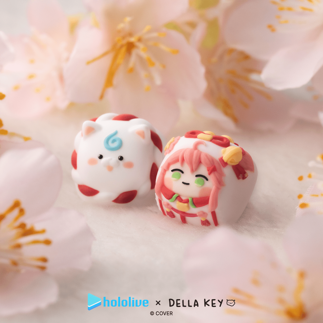 情報⌨️DellaKey ×さくらみこ🌸〈さくらみこ& 35P造型鍵帽〉預約販售