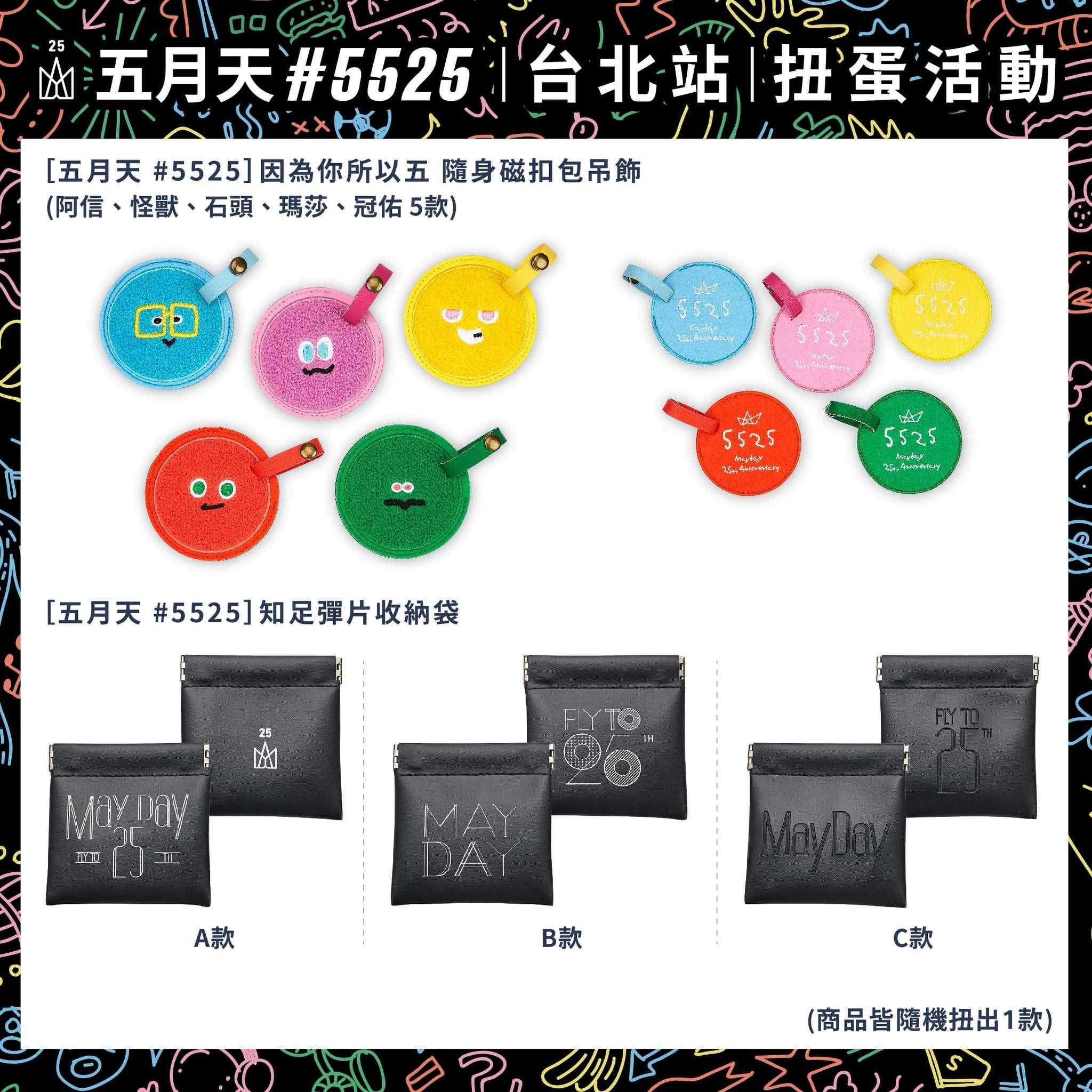 五月天☆#5525扭蛋殼 阿信款+隨身磁扣包吊飾 阿信款☆MAYDAY 分享五月天5525台北大巨蛋扭蛋小物交換- 五月天板| Dcard