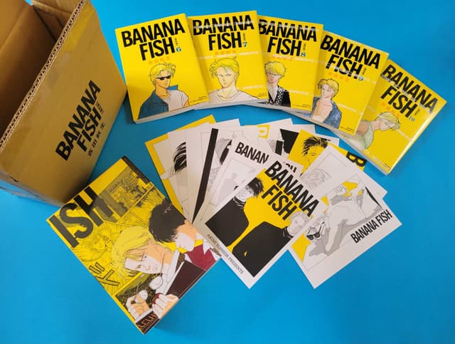 簡易開箱🍌🐟《BANANA FISH 復刻版盒裝套書(6-10冊)》 - 動漫板| Dcard
