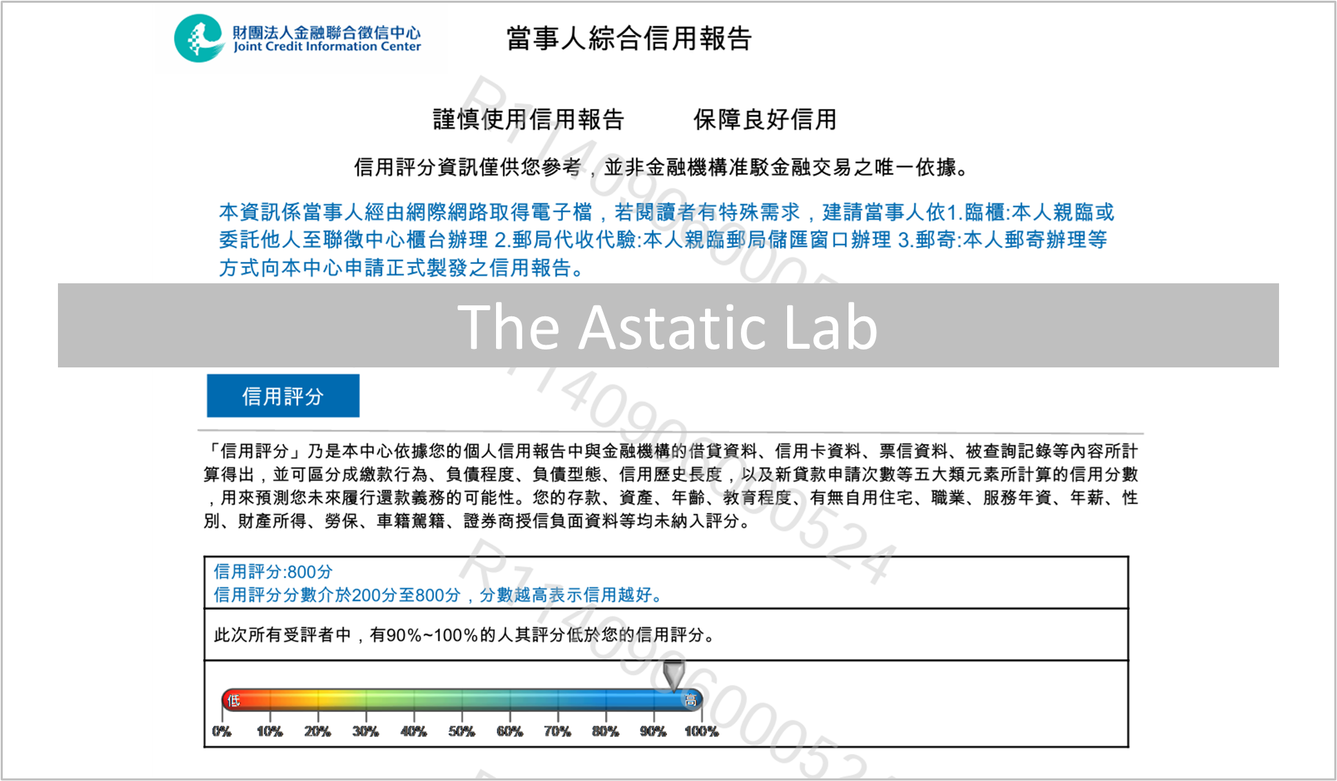 教學] 信用分數查詢教學｜超簡單懶人包教你5 分鐘完成！🚀 - 理財板| Dcard