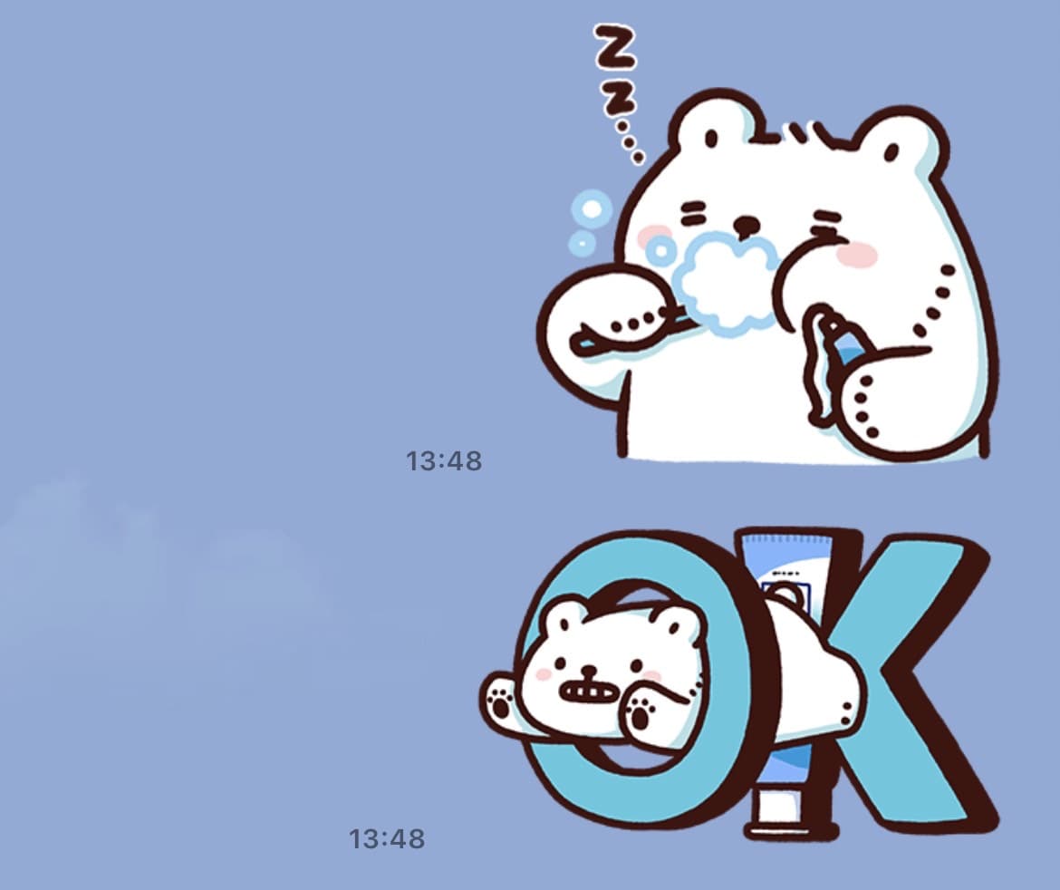 【情報】LINE免費貼圖分享 🖤 Ora2 × 白白日記🤍 - 魚子小姐 (@fishfreeee) | Dcard