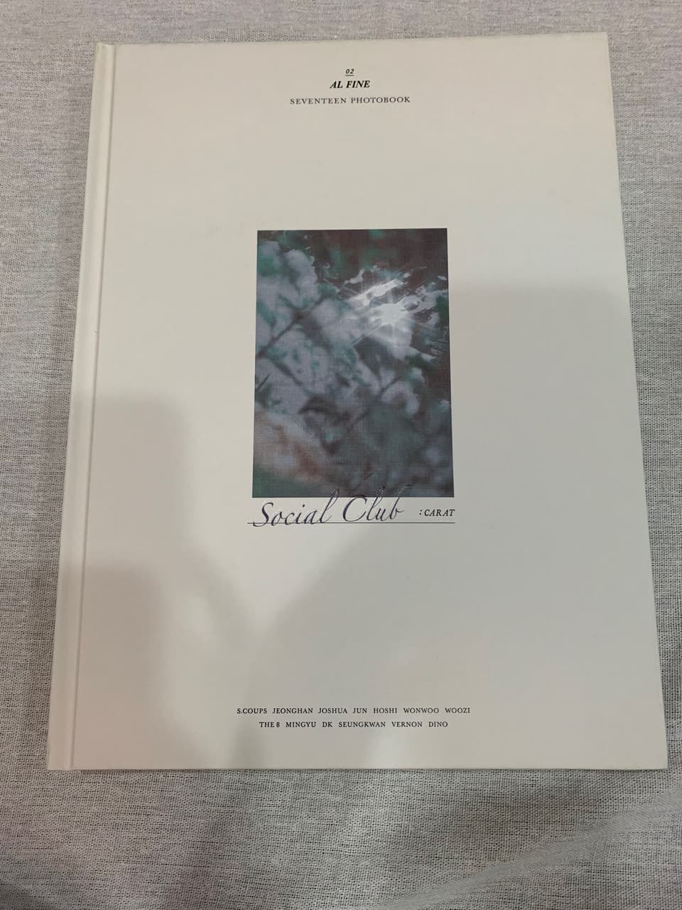 分享#開箱SEVENTEEN- PHOTOBOOK 'SOCIAL CLUB : CARAT' 寫真書 - 追星