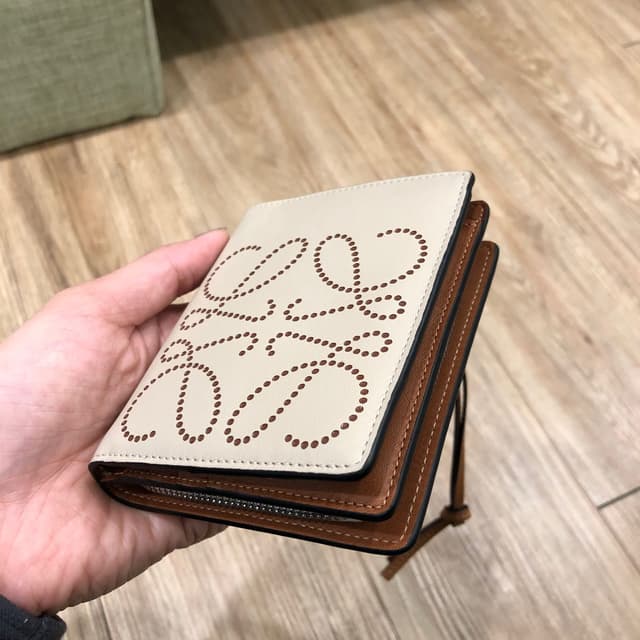 loewe compact zip wallet